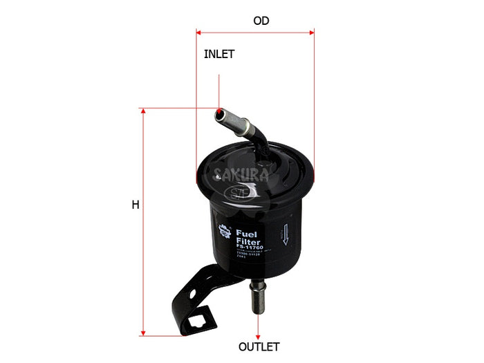 FS-11760 Fuel Filter Product Image