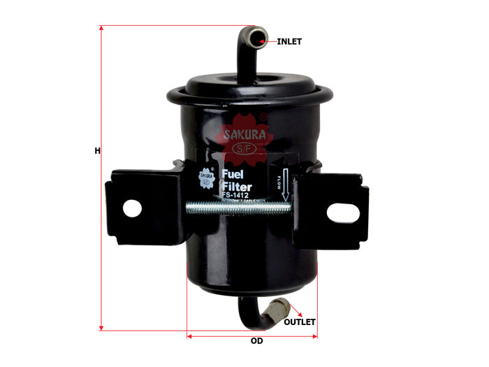 FS-1412 Fuel Filter Product Image