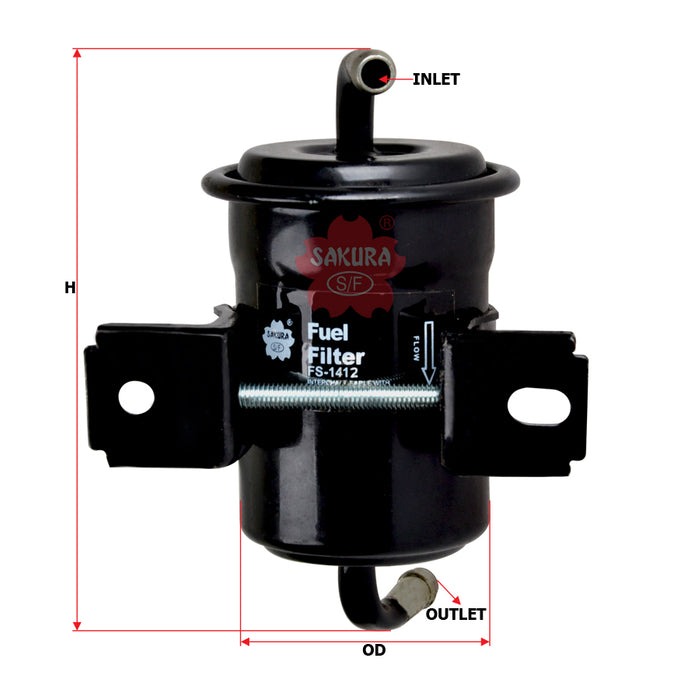 FS-1412 Fuel Filter Product Image