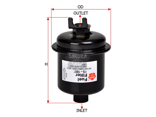 FS-1607 Fuel Filter Product Image