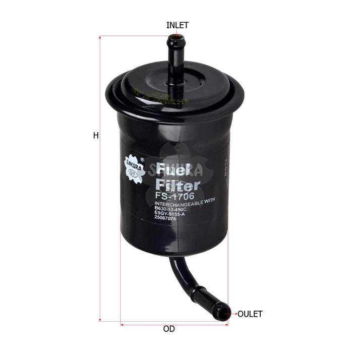 FS-1706 Fuel Filter Product Image