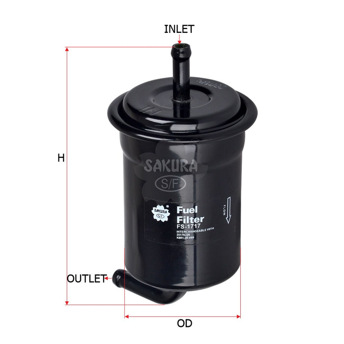 FS-1717 Fuel Filter Product Image