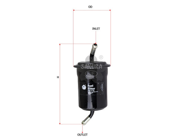 FS-1719 Fuel Filter Product Image