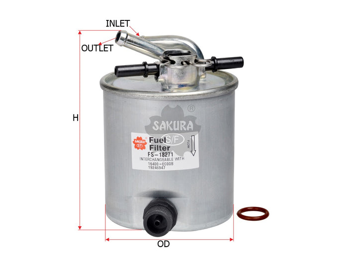FS-18271 Fuel Filter Product Image