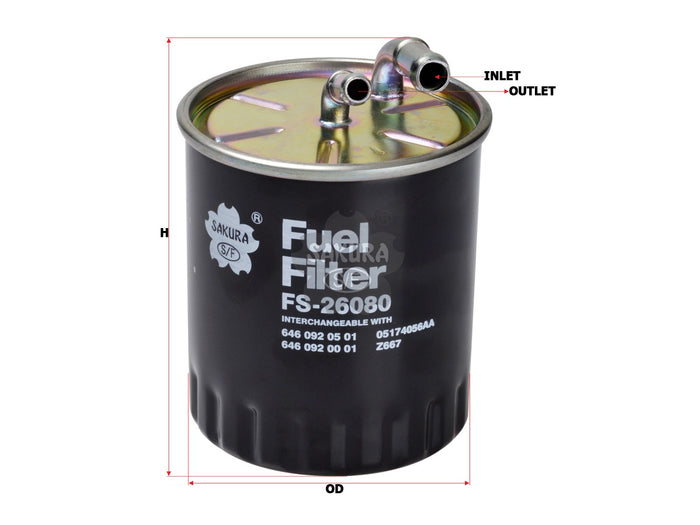 FS-26080 Fuel Filter Product Image
