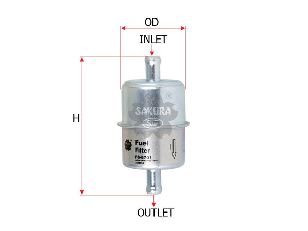 FS-5701 Fuel Filter Product Image