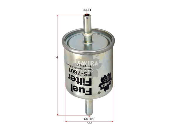 FS-7601 Fuel Filter Product Image