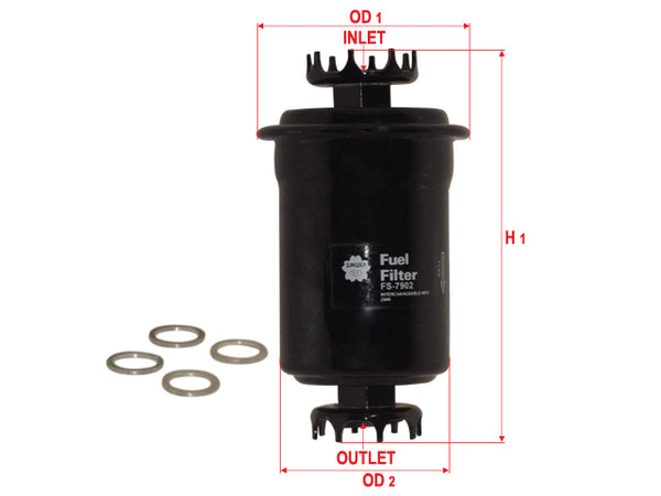 FS-7902 Fuel Filter Product Image