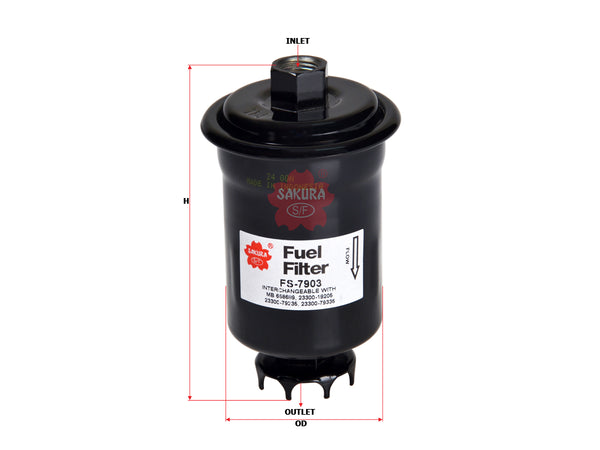 FS-7903 Fuel Filter Product Image