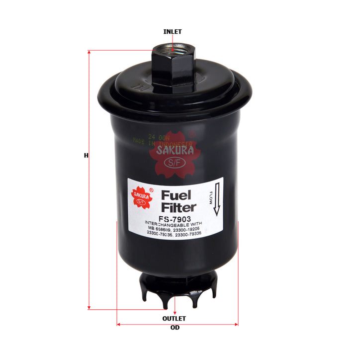 FS-7903 Fuel Filter Product Image