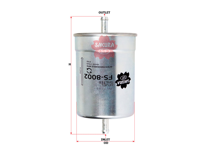 FS-8002 Fuel Filter Product Image