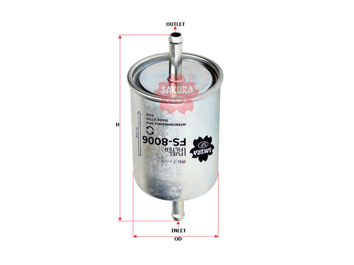 FS-8006 Fuel Filter Product Image