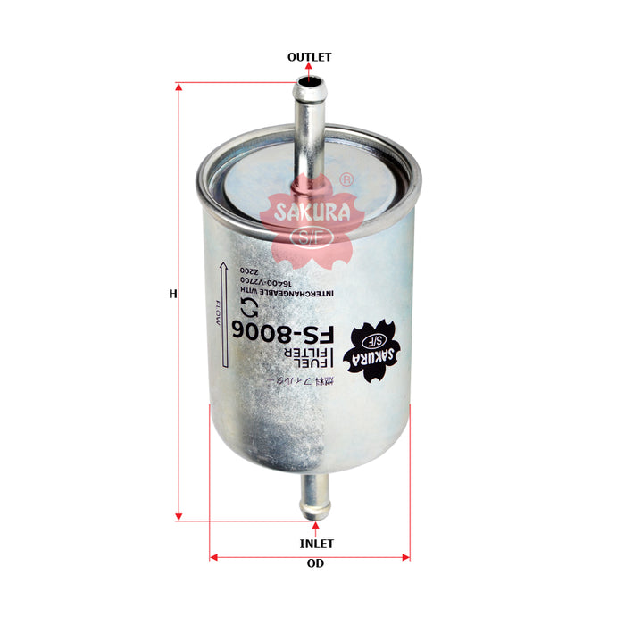 FS-8006 Fuel Filter Product Image