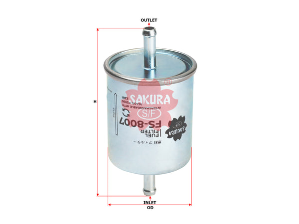 FS-8007 Fuel Filter Product Image