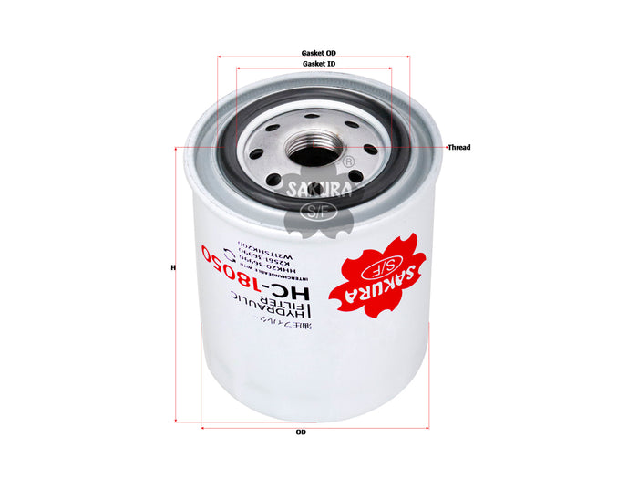 HC-18050 Hydraulic Filter Product Image