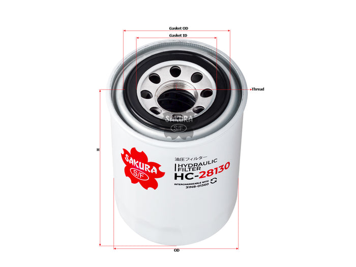 HC-28130 Hydraulic Filter Product Image