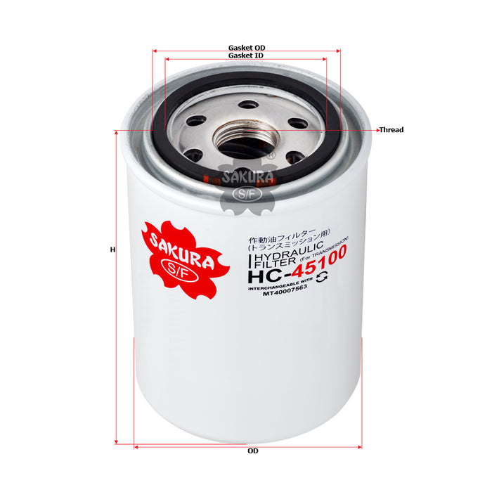 HC-45100 Hydraulic Filter Product Image