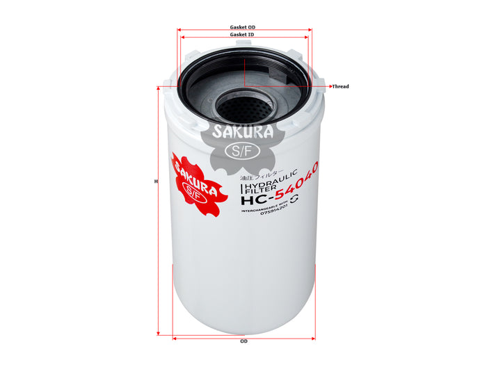 HC-54040 Hydraulic Filter Product Image