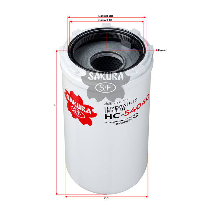 HC-54040 Hydraulic Filter Product Image