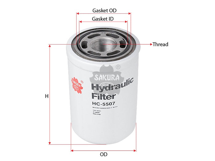 HC-5507 Hydraulic Filter Product Image