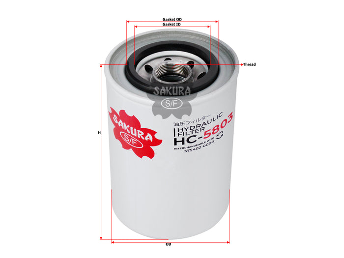 HC-5803 Hydraulic Filter Product Image