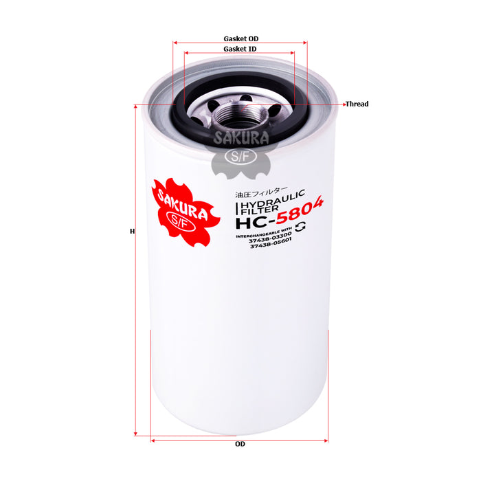 HC-5804 Hydraulic Filter Product Image