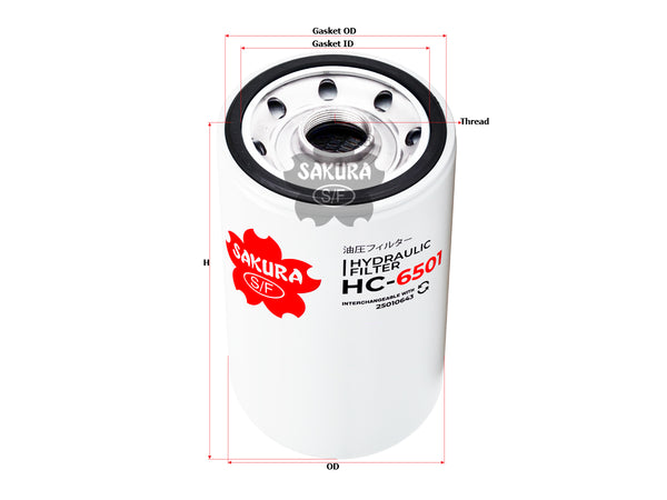 HC-6501 Hydraulic Filter Product Image