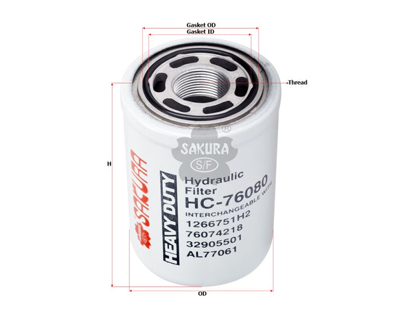 HC-76080 Hydraulic Filter Product Image