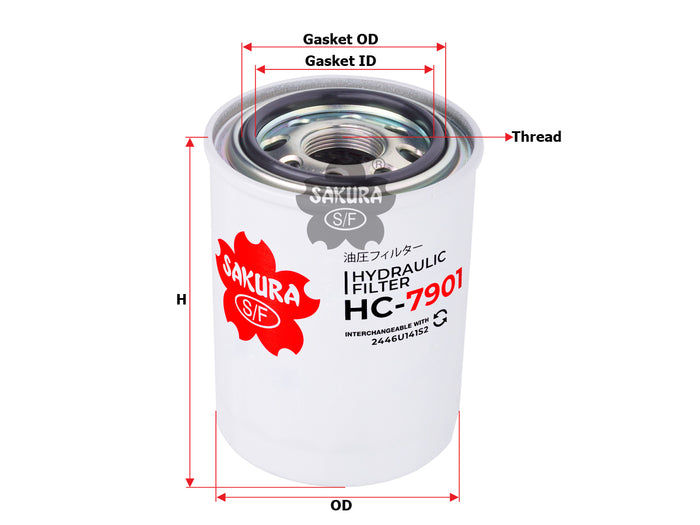 HC-7901 Hydraulic Filter Product Image