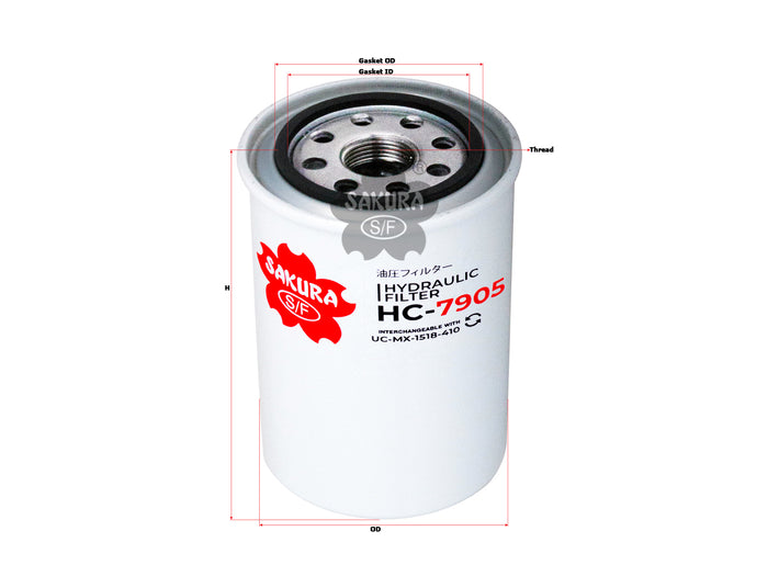 HC-7905 Hydraulic Filter Product Image