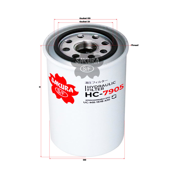 HC-7905 Hydraulic Filter Product Image