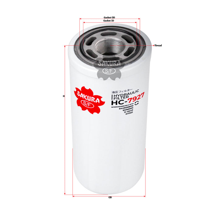 HC-7927 Hydraulic Filter Product Image