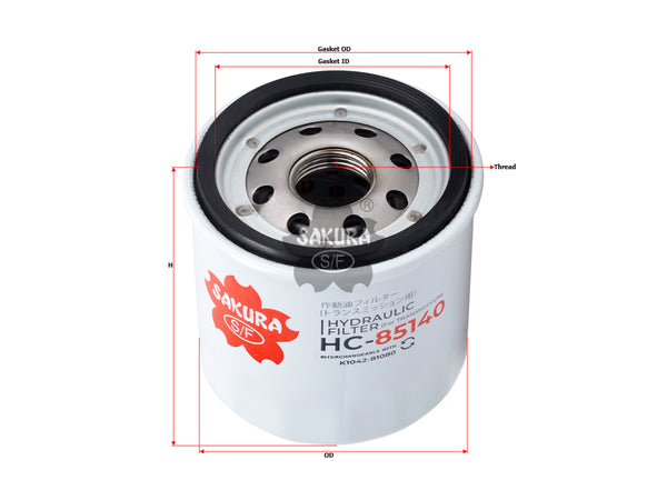 HC-85140 Hydraulic Filter Product Image