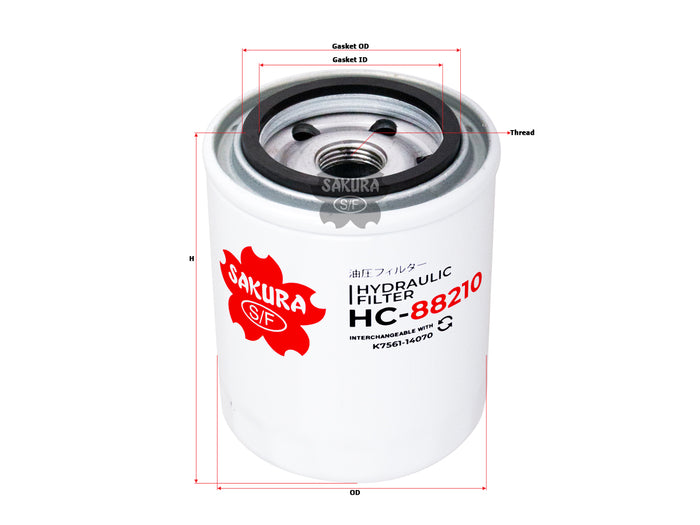 HC-88210 Hydraulic Filter Product Image