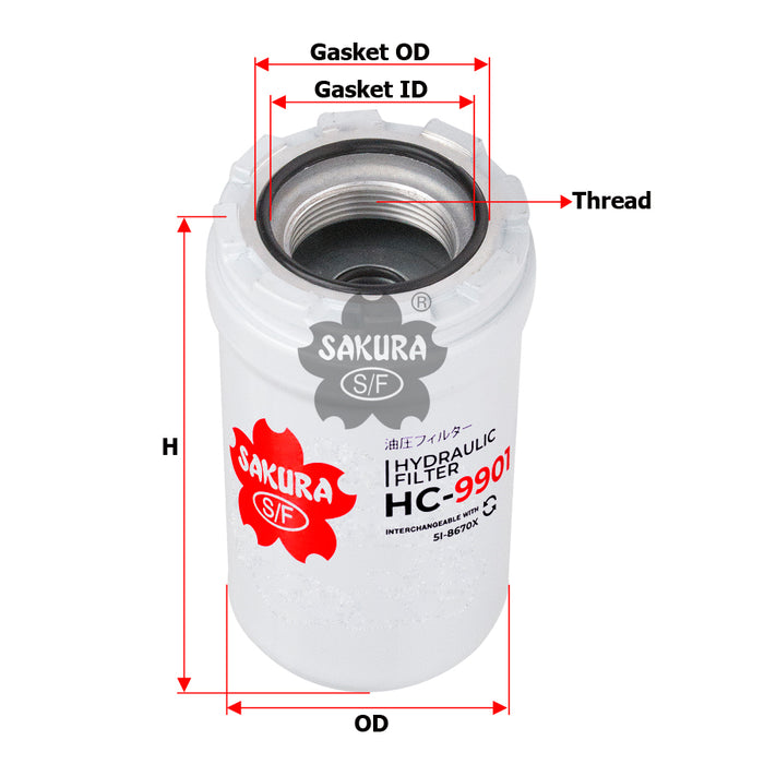 HC-9901 Hydraulic Filter Product Image