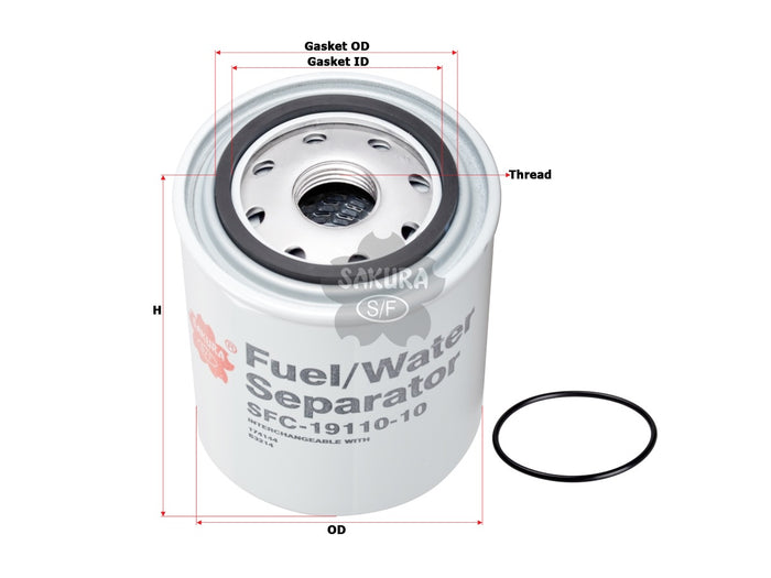 SFC-19110-10 Fuel / Water Separator Product Image