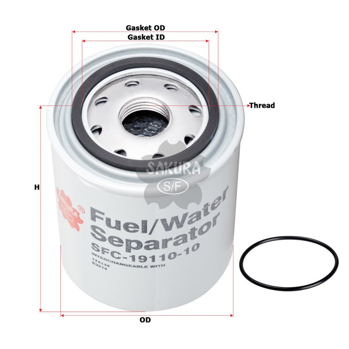 SFC-19110-10 Fuel / Water Separator Product Image