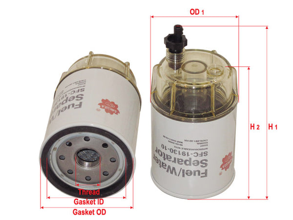 SFC-19130-10B Fuel / Water Separator Product Image