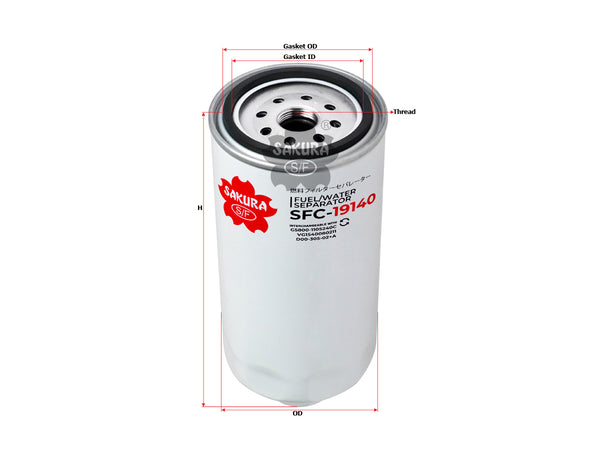 SFC-19140 Fuel / Water Separator Product Image