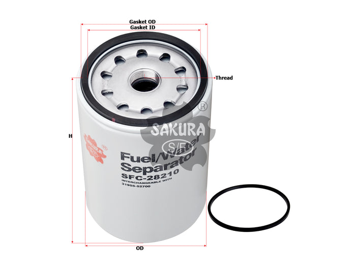 SFC-28210 Fuel / Water Separator Product Image