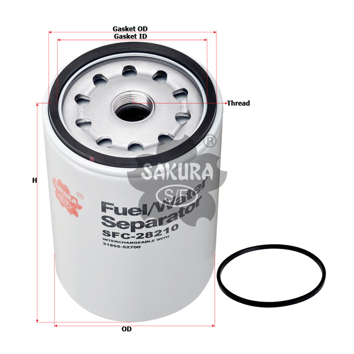 SFC-28210 Fuel / Water Separator Product Image