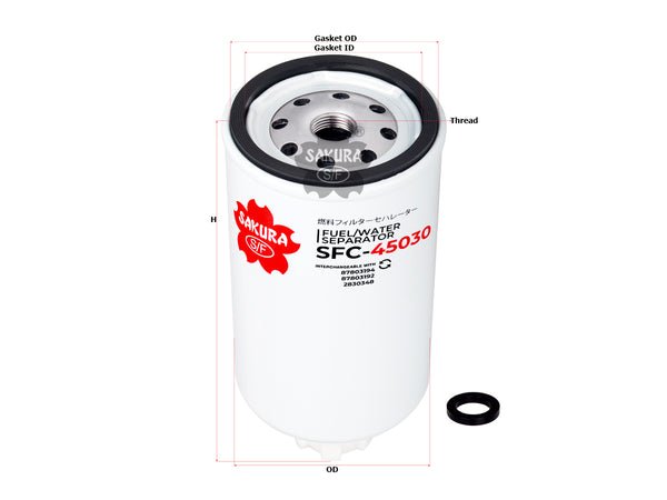 SFC-45030 Fuel / Water Separator Product Image