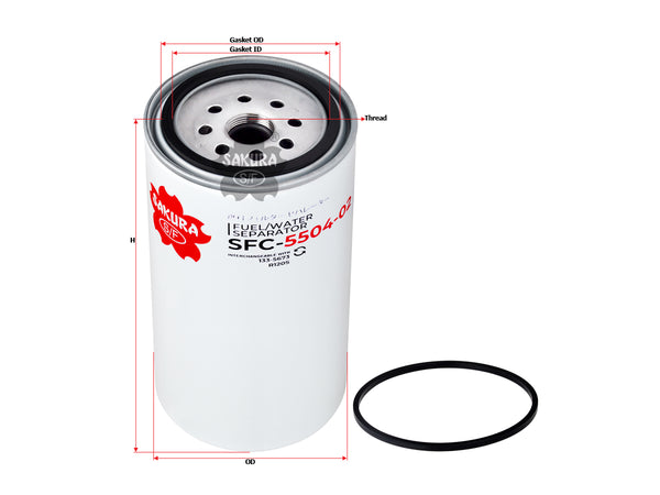 SFC-5504-02 Fuel / Water Separator Product Image