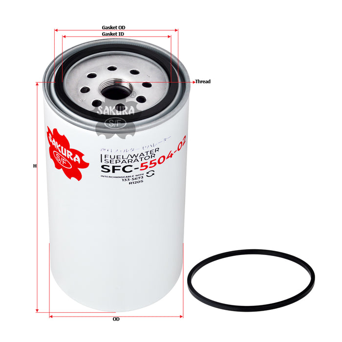 SFC-5504-02 Fuel / Water Separator Product Image
