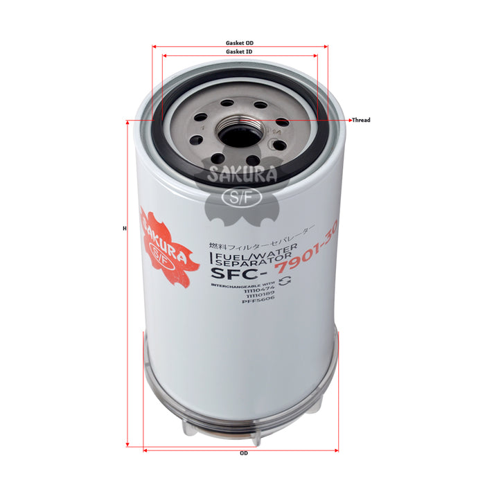 SFC-7901-30B Fuel / Water Separator Product Image