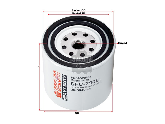 SFC-7906 Fuel / Water Separator Product Image