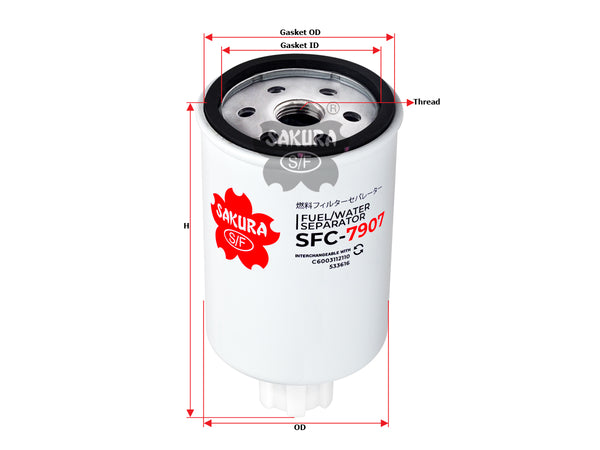 SFC-7907 Fuel / Water Separator Product Image