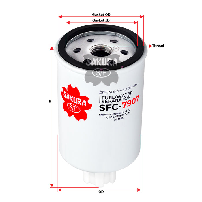 SFC-7907 Fuel / Water Separator Product Image