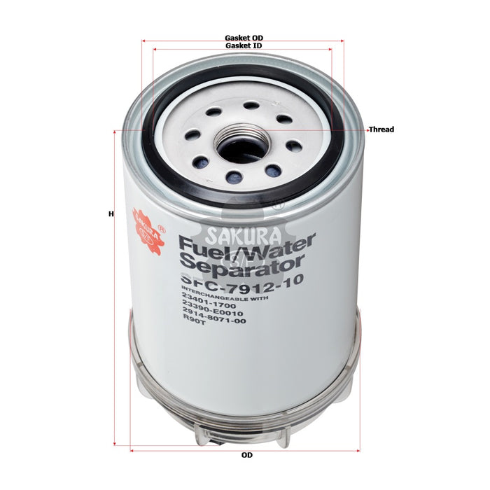 SFC-7912-10B Fuel / Water Separator Product Image