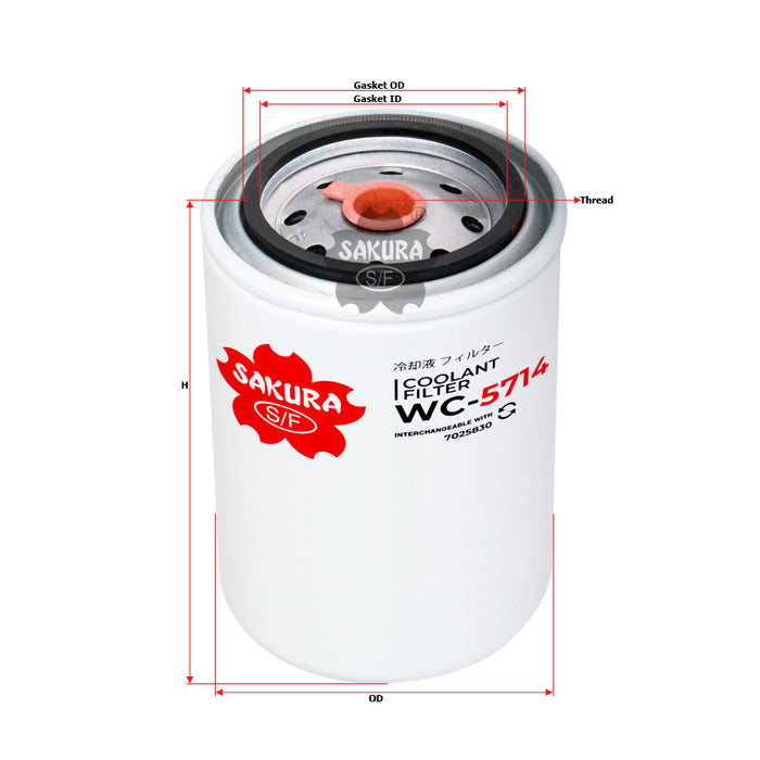 WC-5714 Coolant Filter Product Image